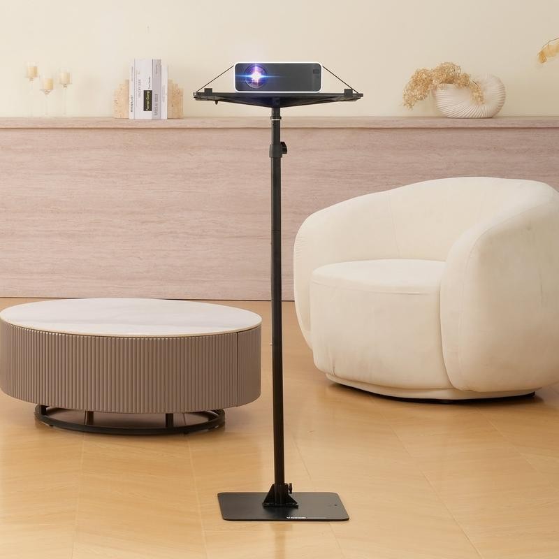 VEVOR Projector Stand Projector Floor Stand Adjustable Height from 30.3