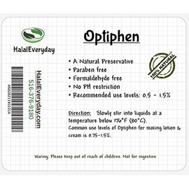 Oil Soluble Natural Preservative (Optiphen) - 4 Oz - Broad Spectrum- Paraben-Free - Formaldehyde Free - Great for Making soap, Lotion, Cream, Lip Balm etc.