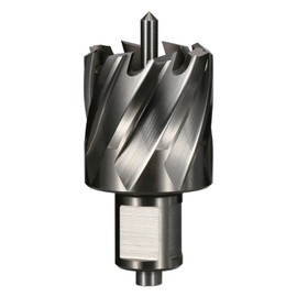 Vearter 36mm HSS Annular Cutter, 19.05mm Weldon Shank, Mag Drill Bit with Pilot Pin for Steel Plate, Aluminum, Brass, Cast iron, Stainless Steel