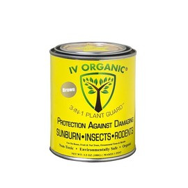 IV Organic 3-in-1 Plant Guard, 1 Pint (Brown)