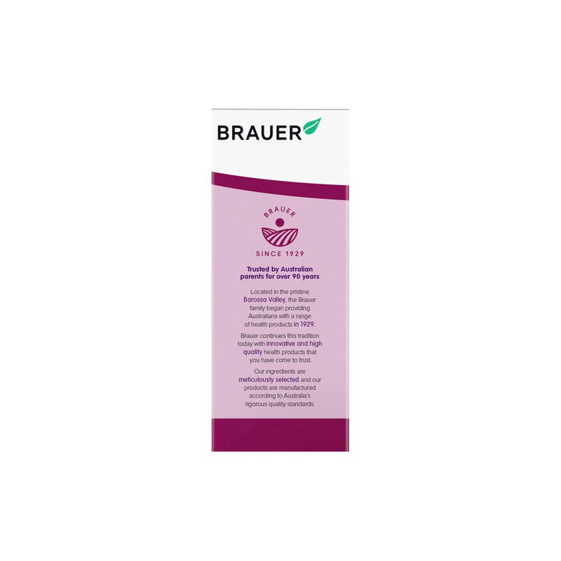 Brauer Eldeberry Dry Cough Liquid Cherry Flavour 200ml
