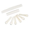 Guitar Bridge Bone Nut Saddle Set Folk Acoustic Guitar Bone