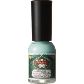 green powder nail mint ice