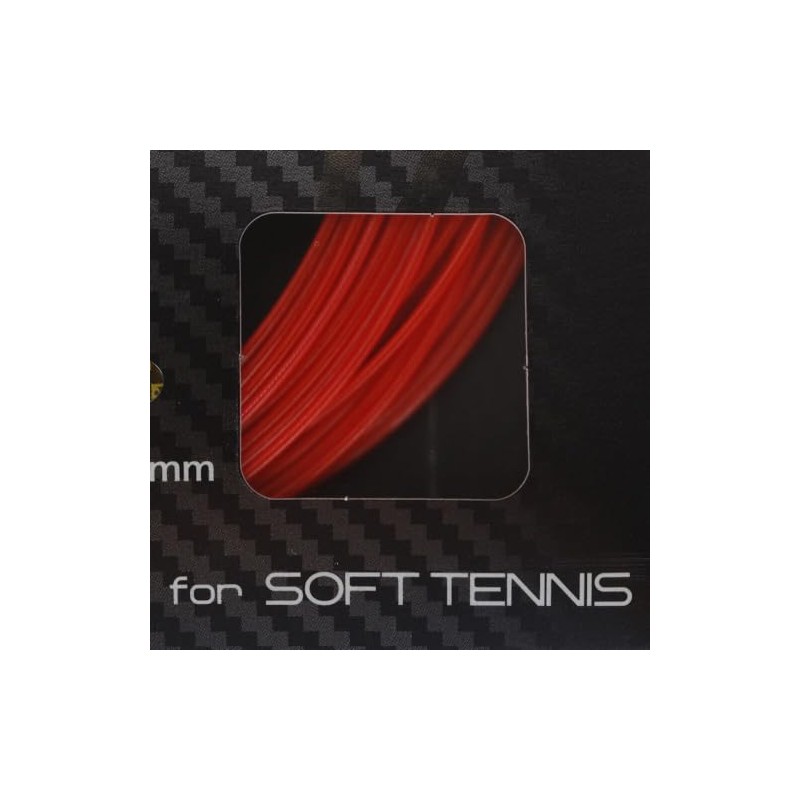 YONEX Soft Tennis String V-Axel Shine Red SGVA