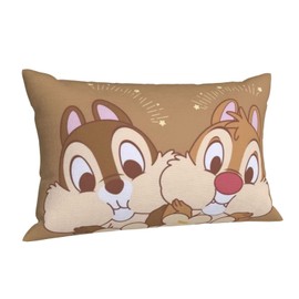 Chip & Dale Pillow Cover, Skin-friendly, Dust Mite Resistant, Pillow Cover, Pillow Cover, Hotel Quality, Washable, Stylish, Soft, Popular, Antibacterial, Odor Resistant (29.5 x 19.7 inches (75 x 50