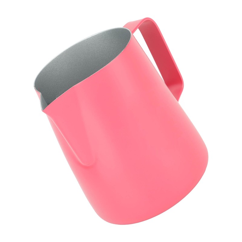 Milk Frothing Pitcher Stainless Steel 380ml Pointed Spout Milk Froth