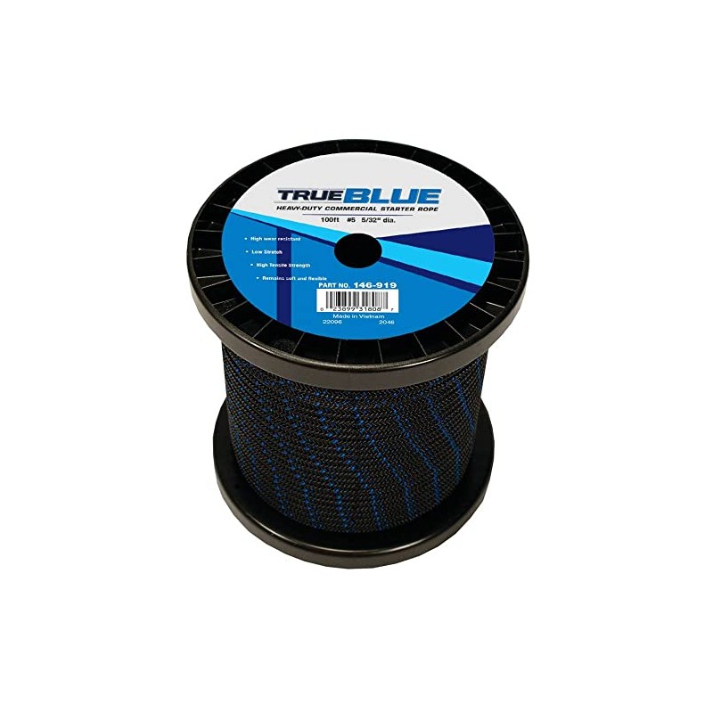 Stens 146-919 Starter Rope 5/32" Diameter, 100' Length, 5 Size
