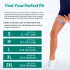 Hamstring Compression Sleeve (Pair) – Copper Thigh Support for Women