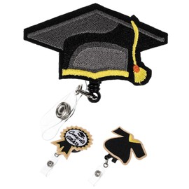 Operitacx 12 Pcs Graduation Season Id Folder Nurse Plastic Medal Retractable