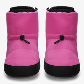Stelle Dance Warm Up Booties Ballet Slipper Women's Dance Boots Shoes(Fuchsia,L)