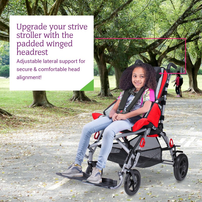 Circle Specialty Padded Winged Headrest for Strive Adaptive Special Needs