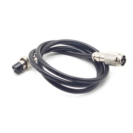 Fupiomeef 3.28 ft GX20 5 Pin Male to Female Cable, GX20 5Pins Female to Male Head Aviation Cordset Electrical Connector Panel Mount Circular Metal Adapter Cordset for Ships 7A 200V 18AWG (1meter)