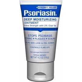 Psoriasin Deep Moisturizing Ointment Stop Psoriasis Itching Extra Strength 4.2oz
