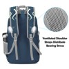 ZOMAKE Foldable Backpacks, Small Waterproof Hiking Daypack, Lightweight Backpack for