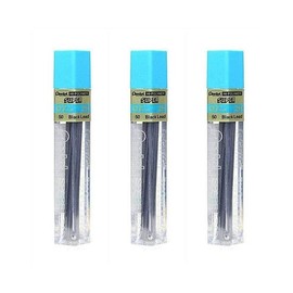 PENTEL Hi-Polymer Super Leads 0.7mm 2H Pack of 3