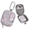 VISOOM Earphone Storage Case, Hard Shell Zipper Storage Case, Protective