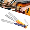 3pcs Nut File Tapered Cutting Edge Comfortable Handle Double Sided