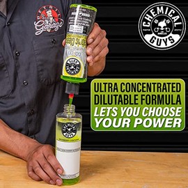 Chemical Guys Champú Espumante Limpiador de Telas, Moquetas y Tapicerías y Eliminador de Olores, Seguro para Coches, Camiones, Todoterrenos, Motocicle