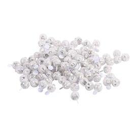 Yosoo Luces De Globo Amarillo, 100 Piezas De Luces De Globo Led PequeñAs Mini LáMparas De Bola De Flash Adorno para Linterna DecoracióN De Fiesta De Boda De Navidad
