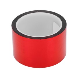 HOPESPANNER Universal 164.04ft x 2.36" Air-Release Adhesive Pinstripe Tape Reflective Automotive Pinstriping Tape BOPP Red
