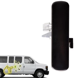 unikpas Side Door Handle Compatible for Ford E150 E250 E350 1992-2007 Passenger Side Hinged Door Right Side Exterior Handle Replacement