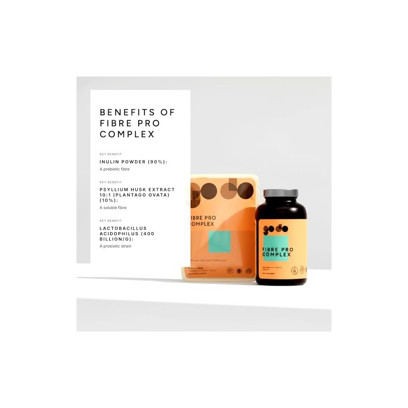 Fibre Pro Complex Capsules - Inulin Powder - Husk Powder