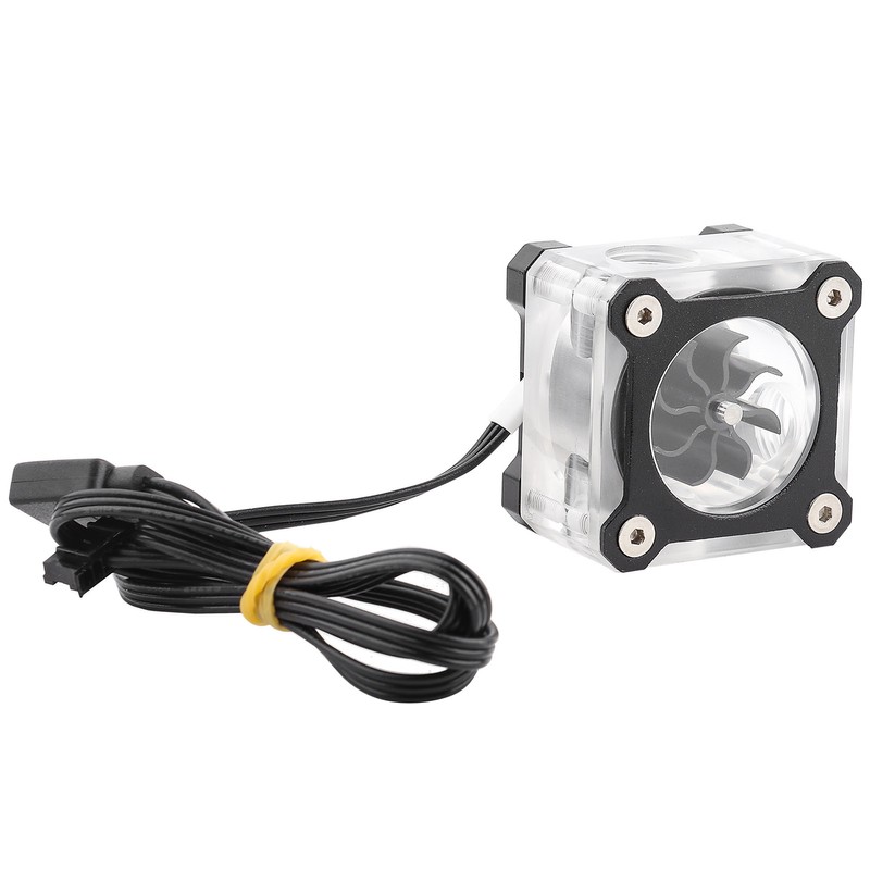 R3 RGB Colorful Computer WaterCooling Water Flow Meter G1/4 Female