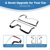 PDKLIN for Silverado Taillamps Stop Reverse Lights Cover Trim Bezel