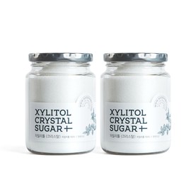 Good Habits Xylitol Powder Crystal Xylitol Powder Sugar 300g, 2 Pieces / 착한습관 자일리톨가루 크리스탈 자일리톨 분말 설탕 300g, 2개