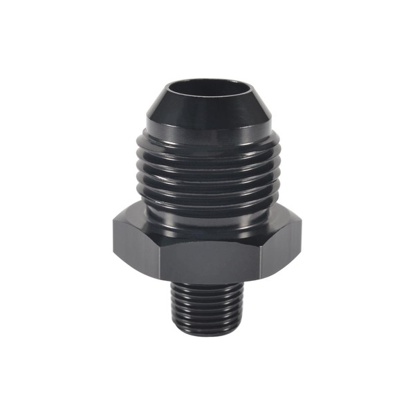 STPCTOU 8AN Male Flare to 1/8" NPT Pipe Fitting Adapter,