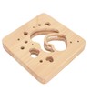 Wooden 3D LED Light Valentine's Day Hollow Hearts Shape Style