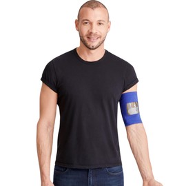 Care+Wear Ultra Soft Classic PICC Line Cover Silicona, Marina, Mediano (Paquete de 1)