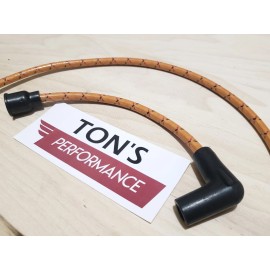 Ton's Performance Harley Davidson Big Twin 91-98 FXD Dyna Softail Spark Plug Wires Orange BlackRed