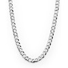 3.5MM Sterling Silver Fine Chain Necklace 22"