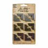 Metal Corners by Tim Holtz Idea-ology, 12 per pack, 1