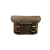 PU Leather Brown Traditional Saddle Bag Horse Riding Equestrian Bits