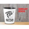 Fishing Shot Glass 1.5oz - Fishing Is Like Duct Tape