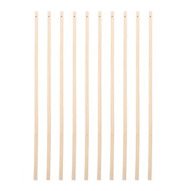 HOMSFOU 10pcs Carrying Pole Accessories Lantern Poles for Making Lanterns, Festival Lantern Sticks, Lantern Holding Poles, Wood Lantern Poles, Lantern Sticks, Pine Trees, Beige