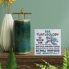 Turtle Sign Decor Sea Turtleology Wood Block Sign Home Beach