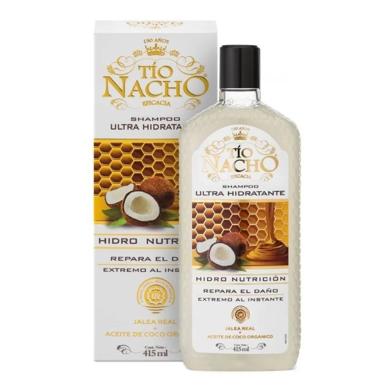 Shampoo Tío Nacho Ultra Hidratante X 415 Ml
