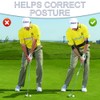 Azlanway Golf Swing Training Aid Band, 2PCS Golf Connection Band,