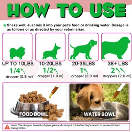 Dog UTI Treatment - Urinary Tract Infection Treatments, Kidney+Bladder Support Supplement, Natural Cranberry Extract for Dogs, Supports Urinary and Digestive Health (2 Fl Oz)