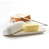Norpro Porcelain Butter Dish with Lid
