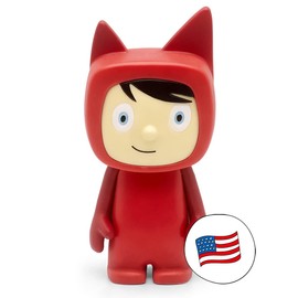 Tonies Creative Audio Character - Record and Upload up to 90 Minutes of Your Own Stories and Songs - Red/Light