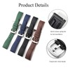 TICFROG Watch Straps, Rubber Quick Release Wristband, Sports Straps Bracelet,