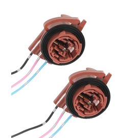 UBOG 2PCS Turn Signal Socket,Car Accessories Tail Light Socket,Brake Light Socket,3156 3157 LED Bulb Socket,Light Bulb Tail Socket Plug Connector,Compatible with Turn Signal Bulb Brakes/Taillights