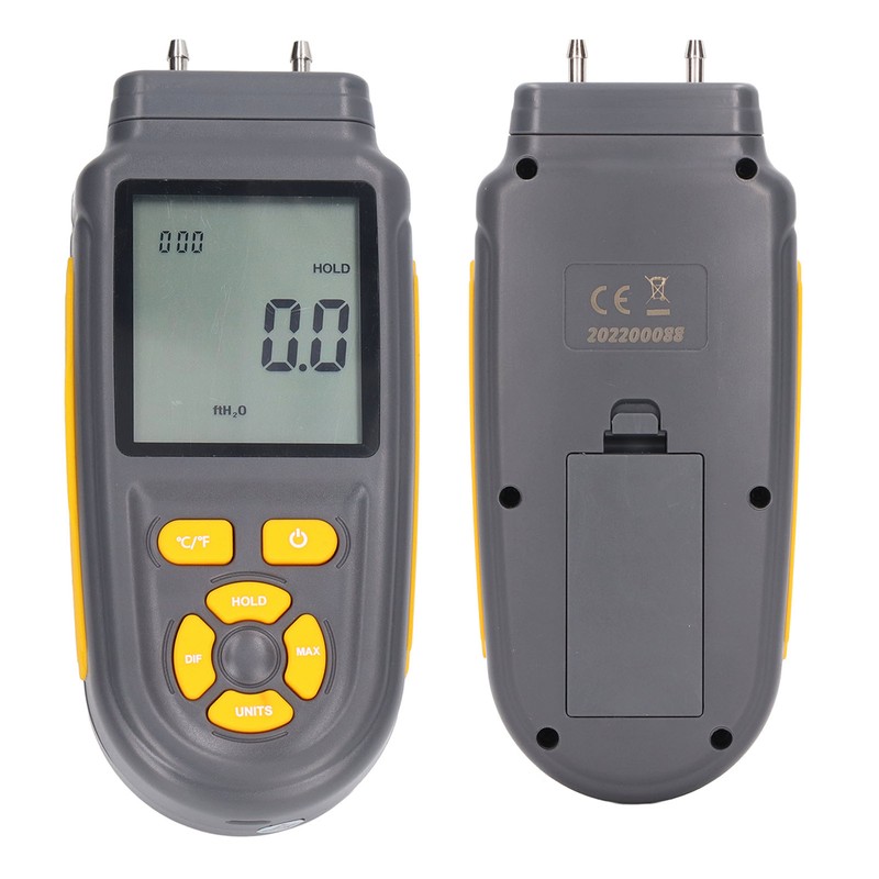 Digital Pressure Gauge High Accuracy Wide Range Differential Pressure Meter