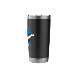BIGFOOT Water Skiing Loch Ness Monster UFO Sasquatch Stainless Steel Insulated Tumbler