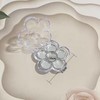 Seimeinoki Eye Shadow Case, 6 Colors Storage, Flower Shape, Makeup