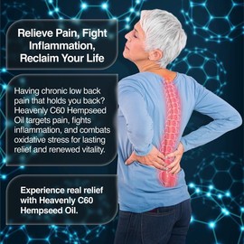 Heavenly C60 in Hempseed Oil - Soothe, Nourish, and Restore - size: 4oz (1 Bottle), specification: 4oz (1 Bottle)